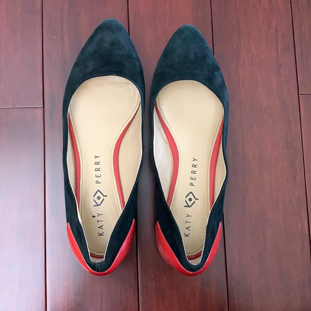 Katy Perry The Fleur patent ballet flats